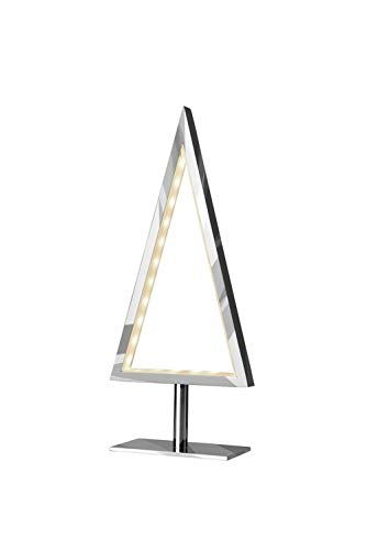 Sompex LED Tischleuchte Pine-s, Chrom, Höhe 28cm, Dekoleuchte