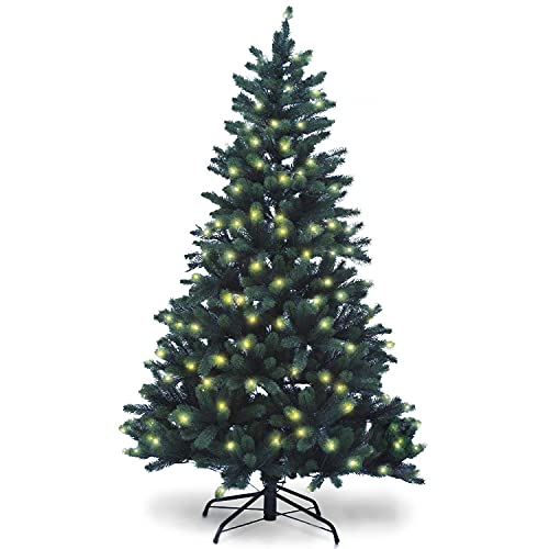 Xenotec Premium Weihnachtsbaum 180cm – helles Licht – künstlicher Weihnachtsbaum –...