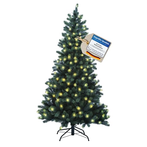 XENOTEC Premium Weihnachtsbaum 180cm – helles Licht – künstlicher Weihnachtsbaum –...