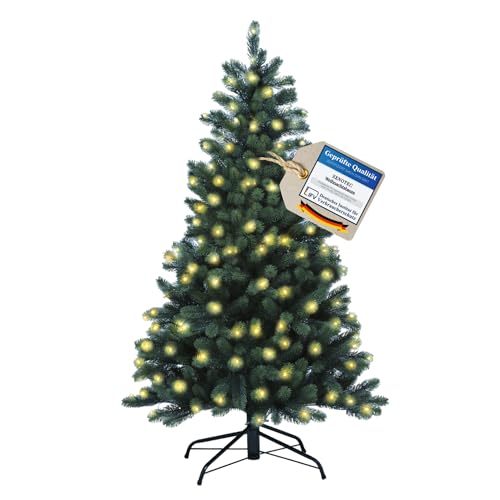 XENOTEC Premium Weihnachtsbaum 150cm – helles Licht – künstlicher Weihnachtsbaum –...