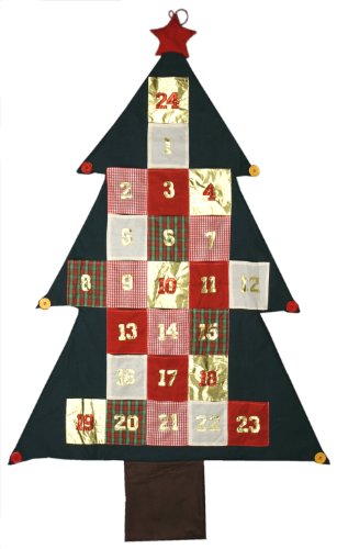 172cm XXL Adventskalender Advent Kalender Deko Wandbehang Weihnachtsdeko Geschenk...