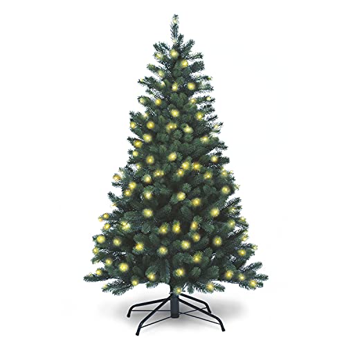 Xenotec Premium Weihnachtsbaum 150cm – helles Licht – künstlicher Weihnachtsbaum –...