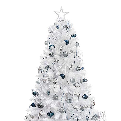 Weihnachtsbaum weiß Künstlicher Baum mit vielen Dekovarianten!