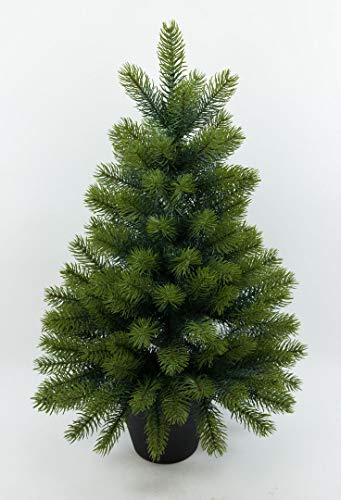 Edel - Tannenbaum Luxus 65cm GA künstlicher Weihnachtsbaum Kunststanne Kunststoff...