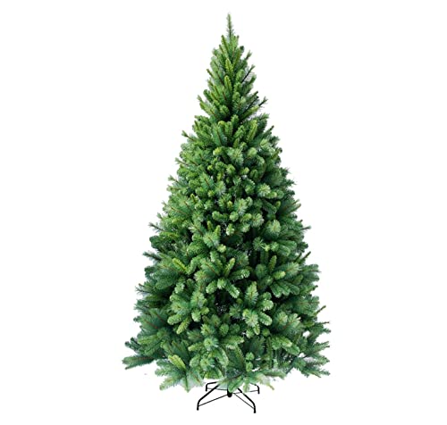 RS Trade HXT 1101 180 cm künstlicher PVC Weihnachtsbaum (Ø ca. 106 cm) mit 824 Spitzen -...