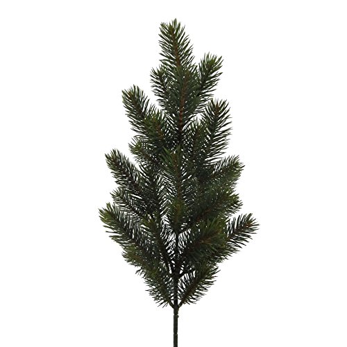 Künstlicher TANNENZWEIG 'REAL' mit 28 Trieben. Ca 66 cm.