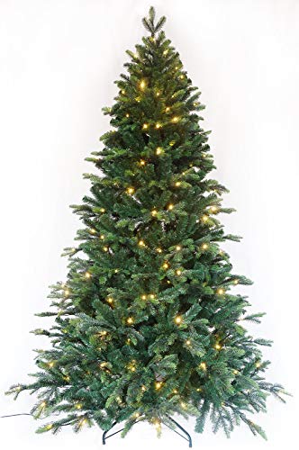 GARTENPIRAT Künstlicher Weihnachtsbaum Bontree Tanne 180 cm mit 210 LED beleuchtet
