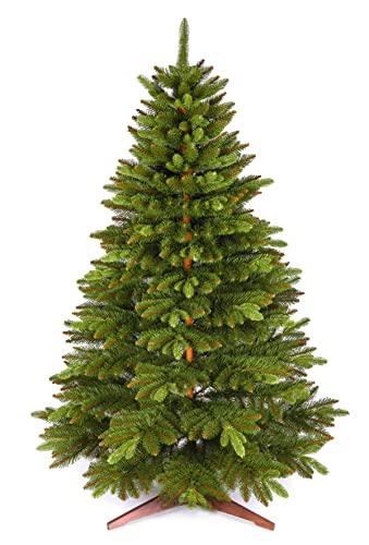 Premium Weihnachtsbaum künstlich 180cm TESTSIEGER - Naturgetreue Spritzguss Elemente,...