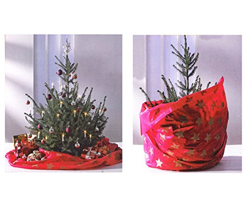2in1 Weihnachtsbaum Weihnachtsbaumdecke Entsorgungsbeutel Christbaumhülle