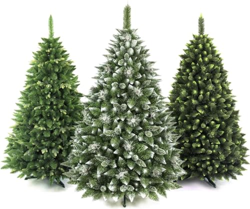 Künstlicher Weihnachtsbaum 180 cm Tannenbaum Christbaum Kiefer PVC Weihnachtsdeko...