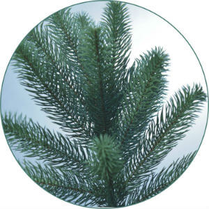 Künstlicher Weihnachtsbaum Detailansicht Spritzguss Nadeln
