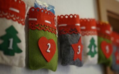 Adventskalender aus Filz