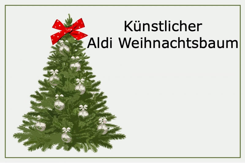 Angebote Discounter Aldi Weihnachtsbaum