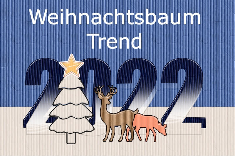 weihnachtsbaum trend 2022 jahreszahl